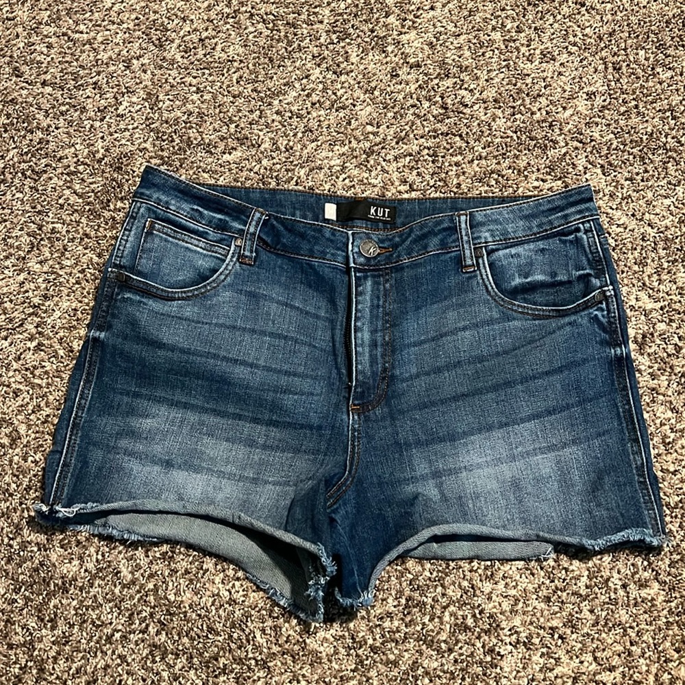 Kut denim shorts, 14